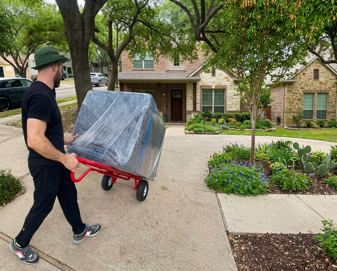 Bold Moving truck ready for your move